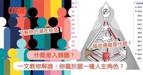 人形圖|人類圖是什麼？一文教你分析＋解讀4大類型及12種人。